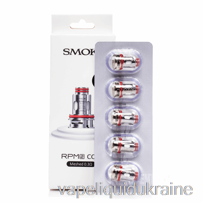 Vape Liquid Ukraine SMOK RPM 2 Replacement Coils 0.3ohm RPM 2 MESH Coils